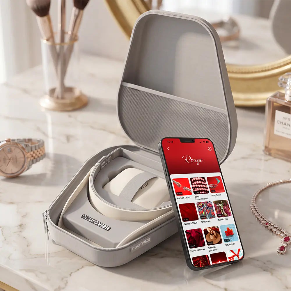 The Rouge – 670nm red light NeuroVizr device